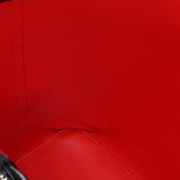 Christian Louboutin Cabata Small Tote Bag 1185006 Black Patent Leather - Picture 7 of 9